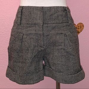 Diane von Furstenberg tweed (wool) high rise short